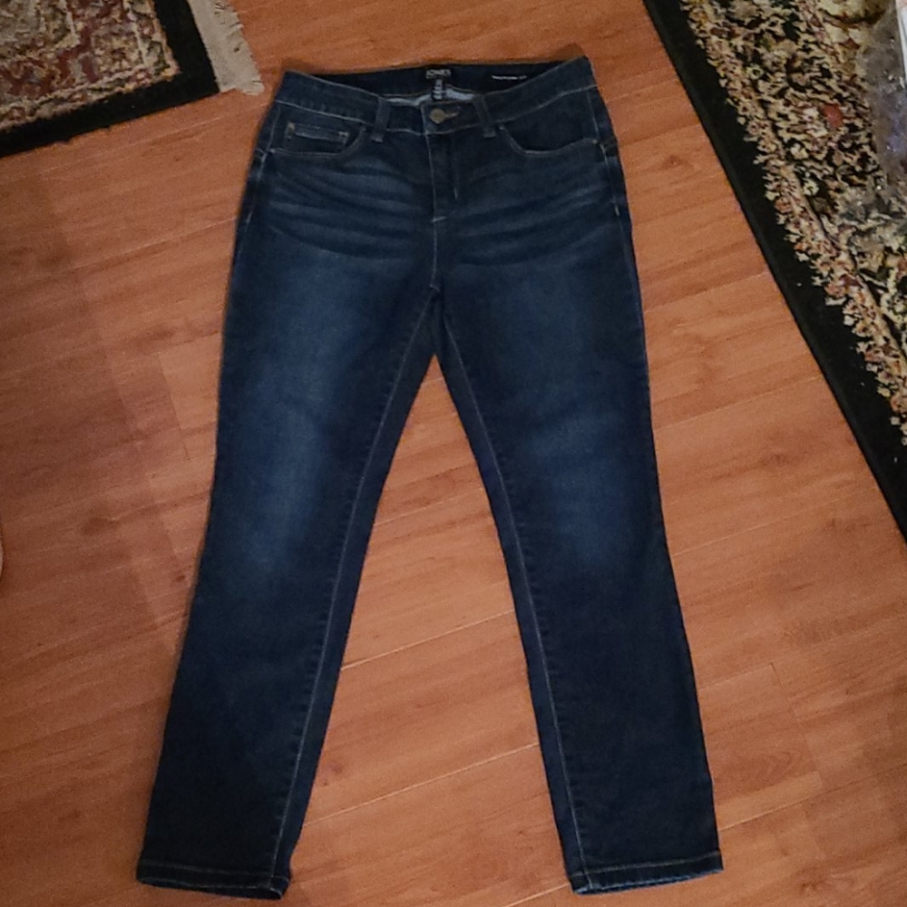 JONES OF NEW YORK MADISON SKINNY CROP JEANS - Picture 7 of 7